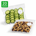 Medium Reusable Vacuum Seal Bags - 20 Units